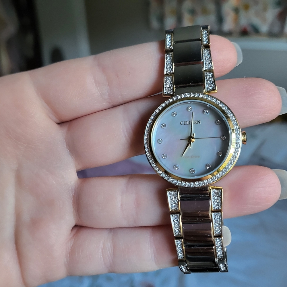 Pearlescent Cute Professional Citizen Watch Like New